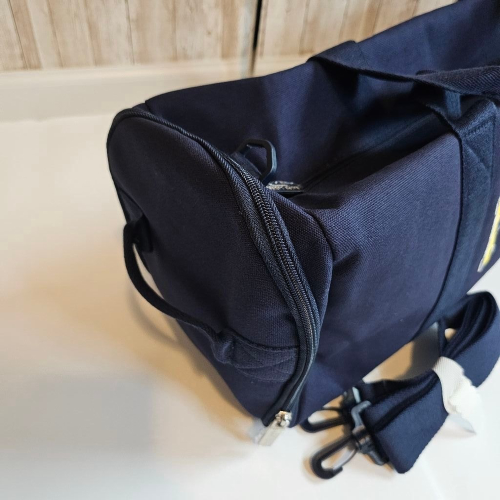 Unisex Polo Ralph Lauren Blue Duffel Travel Gym Weekender Bag NWOT - Picture 6 of 8